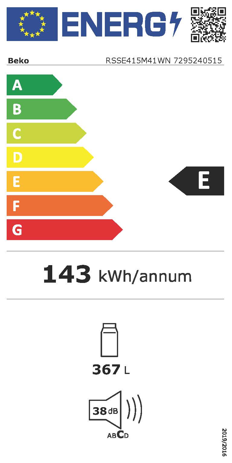 Beko RSSE415M41WN