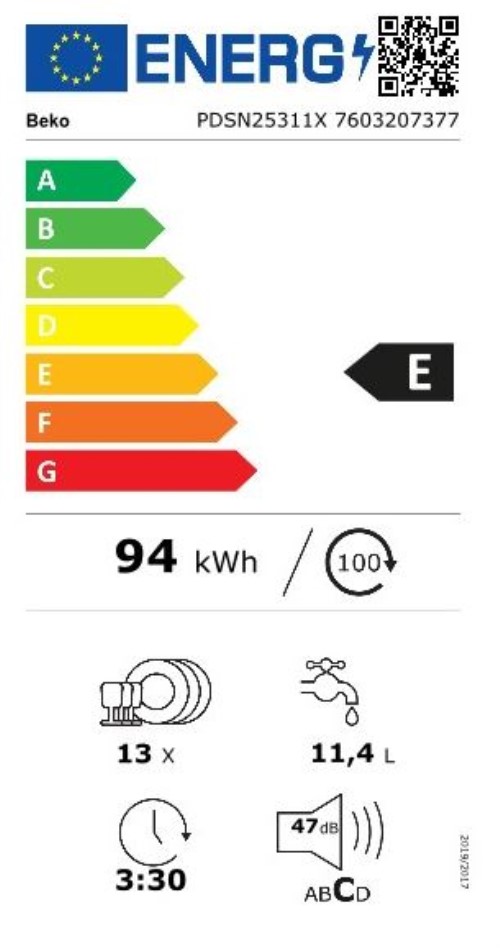 Beko PDSN25311X